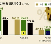 인터넷은행 유동성 비율, 시중銀의 최대 10배