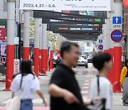 [TD포토] 전주국제영화제 열리는 전주 영화의거리 일대