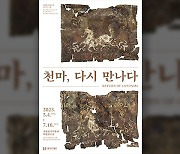 금동판 오려 만든 신라 ‘천마무늬 말다래’ 9년 만에 공개