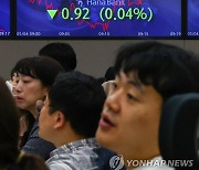 미 기준금리 0.25％P 인상…코스피 하락 출발