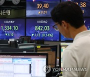 코스피·코스닥 하락 출발, 환율은 1,335원 개장