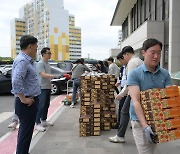 [논산소식] 공직자 상대 방울토마토 판촉 행사