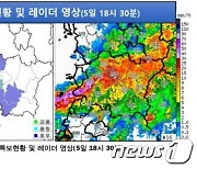 군산·김제·익산 호우주의보 추가…전북 8개 시·군으로 확대