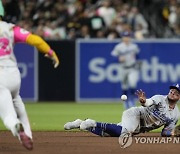 Dodgers Padres Baseball