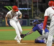 Rangers Angels Baseball