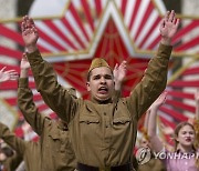 APTOPIX Russia Victory Day Preparations