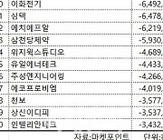 코스닥 주간 기관 순매도 1위 ‘엘앤에프’