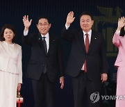 [속보]尹 대통령 "북한 핵, 미사일 개발, 한반도와 전 세계 평화에 중대한 위협 인식 공유"