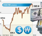 美 금리 정점 찍었나…"환율, 1250원대까지 떨어질 것"