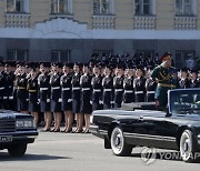 RUSSIA VICTORY PARADE REHEARSAL