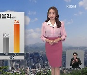 [오후날씨 꿀팁] 어제보다 기온 높아요…큰 일교차