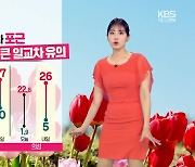 [날씨] 대구·경북 내일 오늘보다 포근…큰 일교차 주의