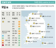 [표] 오늘의 날씨