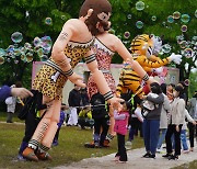 해남 어린이 공룡대축제 대성황…2만5000여명 찾아