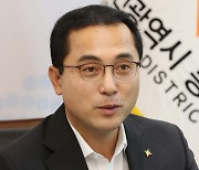 박희조 대전 동구청장, 영어로 ‘대전역세권이 바뀝니다’ 이색홍보