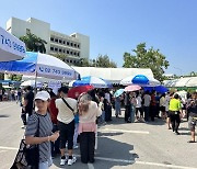 [르포] 폭염 속 태국 총선 사전투표 행렬…"더 나은 미래 기대"