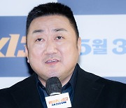 '범죄도시3' 마동석 "15세 관람가 영화, 원형탈모 올 정도로 고민하며 만든 영화"