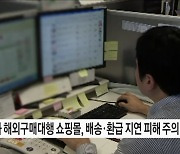 유명브랜드 운동화 해외구매대행 쇼핑몰 소비자 피해주의보 발령