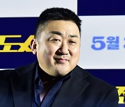 [머니S포토] 마동석 "호랑이 윤계상·사자 손석구, 3편에선 늑대 이준혁"