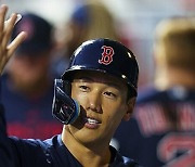 MLB 보스턴 외야수 요시다, AL 이주의 선수 선정