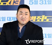 '범죄도시3' 마동석 "원형탈모 생길 정도로 액션 고민 많았다"