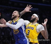 APTOPIX Warriors Lakers Basketball