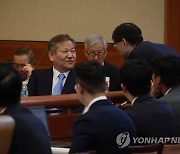 이상민 장관, 탄핵심판 1차 변론기일 참석