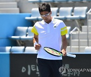 ATP 부산오픈 챌린저 대회 참가한 정현