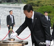 尹, 與지도부 만나 "대한민국, 올바른 방향으로 나아가고 있다고 확신"