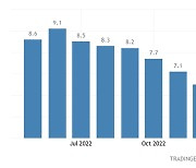 미 4월 소비자 물가 소폭 둔화...여전히 높은 4.9%