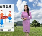 [날씨] ‘춘천 한낮 26도’ 자외선·오존 ↑…면역력 관리 유의