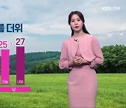 [날씨] 전북 내일 낮 최고 ‘27도’ 초여름 더위, 자외선도 강해