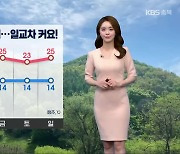 [날씨] 충북 내일도 낮더위…일교차 유의