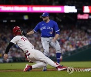 Blue Jays Phillies Baseball