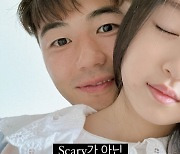 한혜진♥기성용 딸, 인형 같은 미모.."Scary 아닌 Sweet"한 백허그 셀카