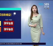 [제주날씨] 자외선 지수 '매우 높음', 외출 시  주의하세요!