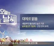 [날씨] 전북 대체로 맑음…큰 기온차 ‘건강 관리’ 유의!