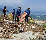 해수부·해군·해경, 해양쓰레기 공동수거…"600t 수거 계획"