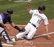 APTOPIX Rockies Pirates Baseball