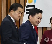 대화하는 박대출, 원희룡과 김정재