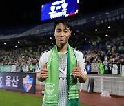 ‘수원삼성전 2골’ 전북 백승호, 12R MVP 선정