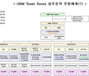 국토부, UAM 팀코리아에 5개 실무분과 운영…상용화 준비 분주