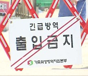 구제역 농가 1곳 추가 확진…인근 지역 방역 총력