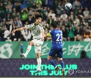 프로축구 '멀티골' 백승호, K리그1 12라운드 MVP...전북 반등 이끌어