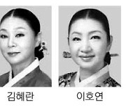 경기민요 김혜란·이호연씨 국가무형문화재 인정 예고