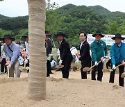 화개십리벚꽃길 인근에 고향사랑나무 6천그루 심어