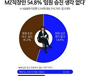 MZ 직장인 절반 이상 "임원 승진 생각없다"