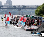 이른 더위에 수상 레포츠 인기