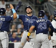 Rays Yankees Baseball