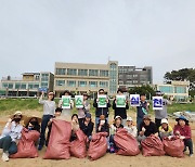 경기관광공사·경기연구원·경기복지재단, 궁평솔밭해수욕장 플로깅